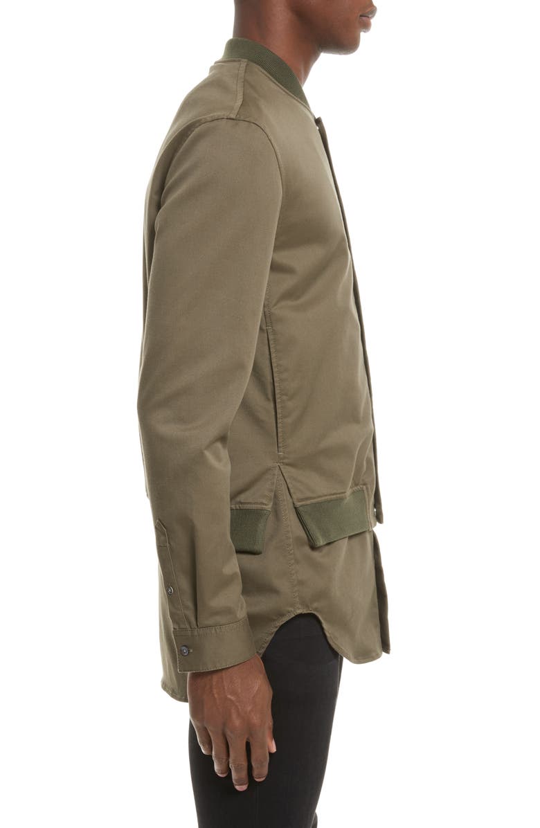 3.1 Phillip Lim Bomber Shirt Jacket, Alternate, color, 