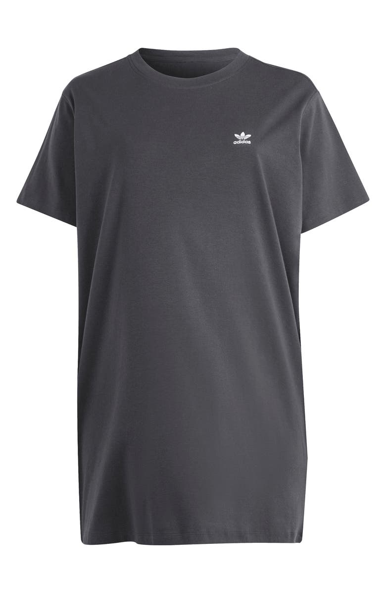 adidas Adicolor Trefoil Lifestyle Cotton Graphic T-Shirt Dress, Alternate, color, 