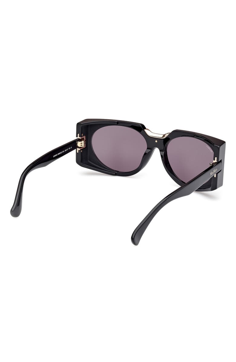 Max Mara 59mm Round Sunglasses, Alternate, color,
