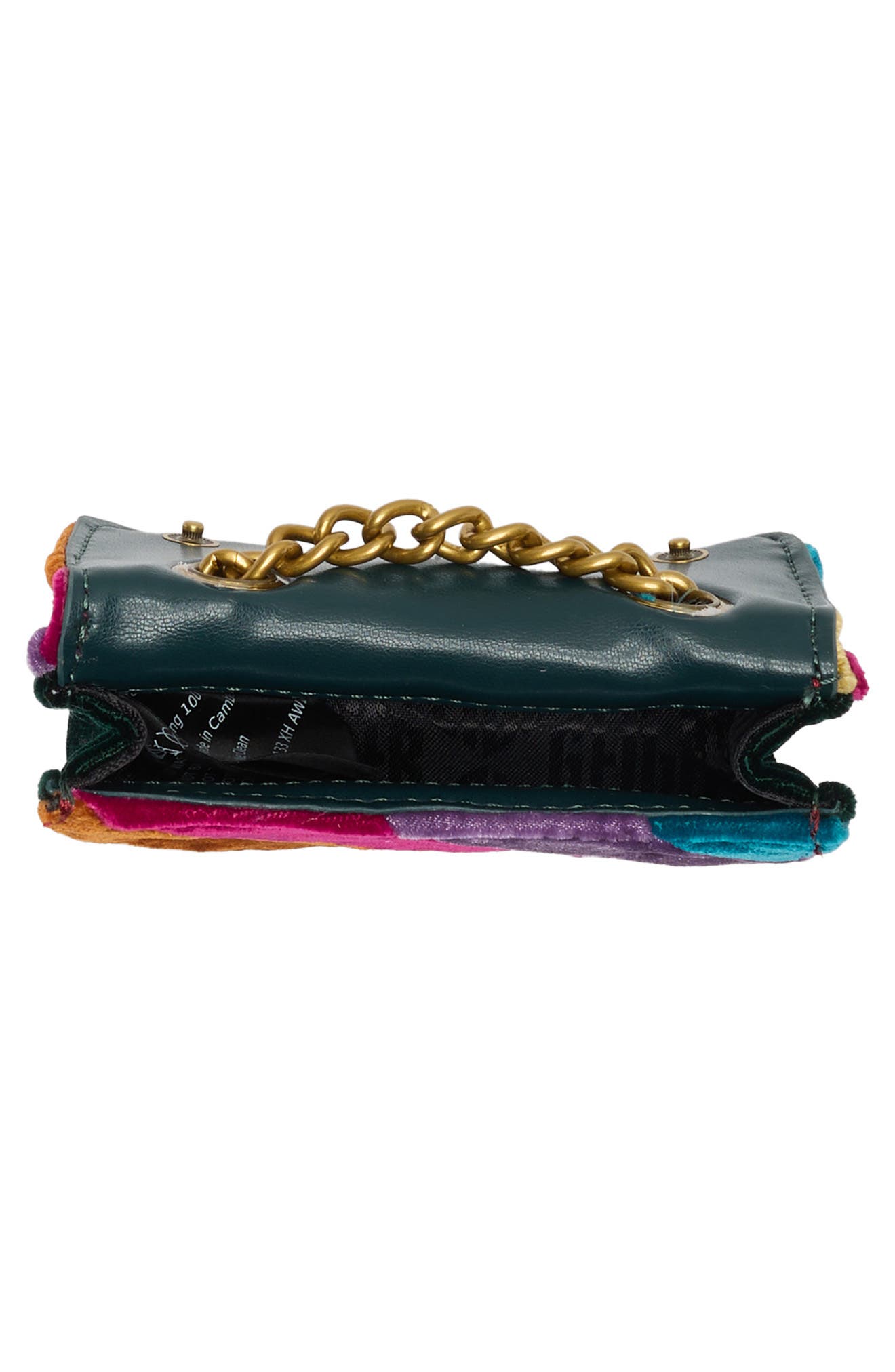 Micro Brixton Velvet Crossbody Bag, Alternate, color, OPEN MISC RAINBOW AS MINI SOHO