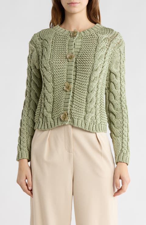 Chunky Cable Stitch Cardigan