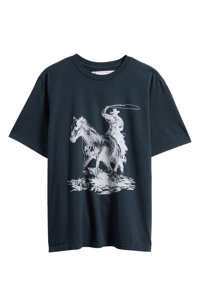 ONE OF THESE DAYS Reward Cotton Graphic T-Shirt, Alternate, color, Hard Washed Black