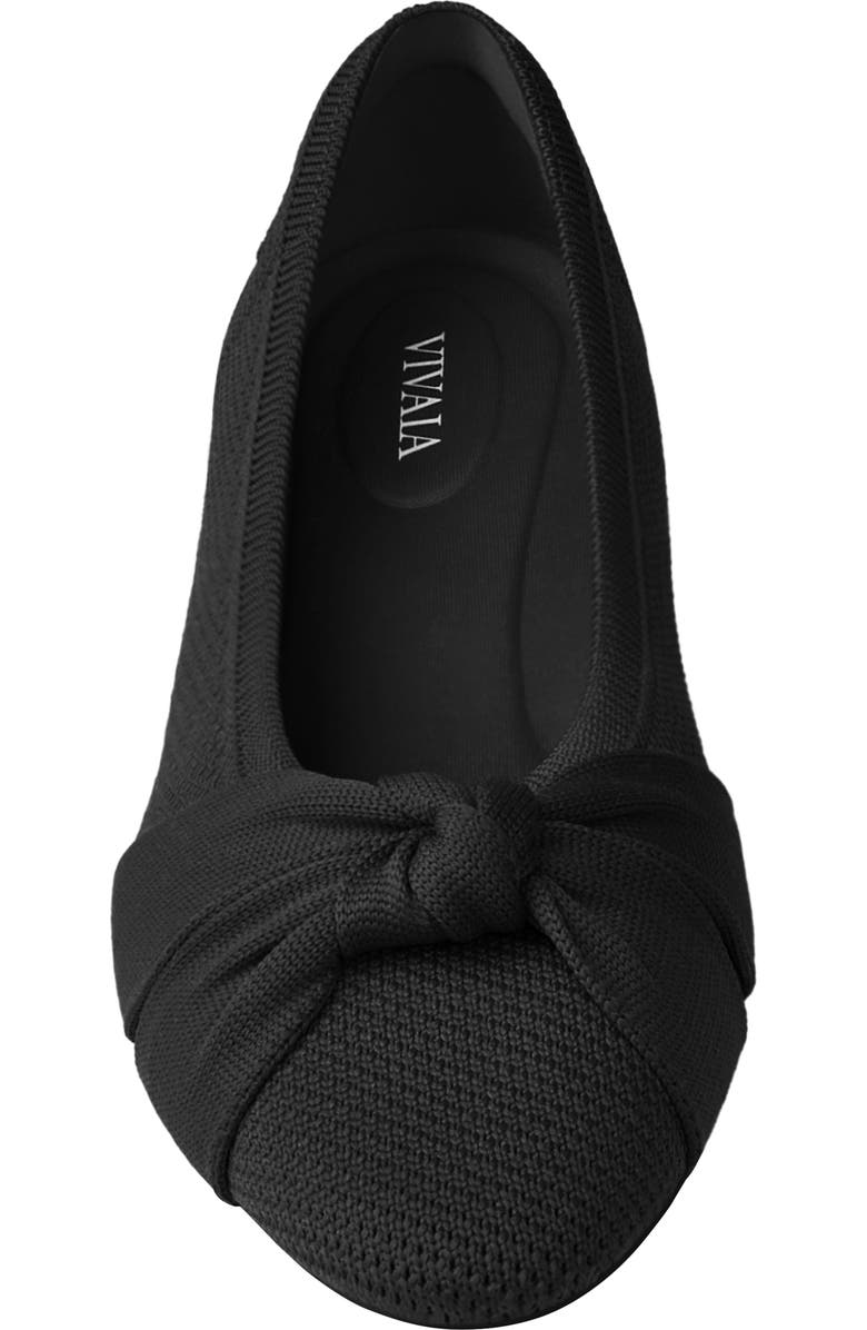 VIVAIA Almond-Toe Knotted Flats, Alternate, color,