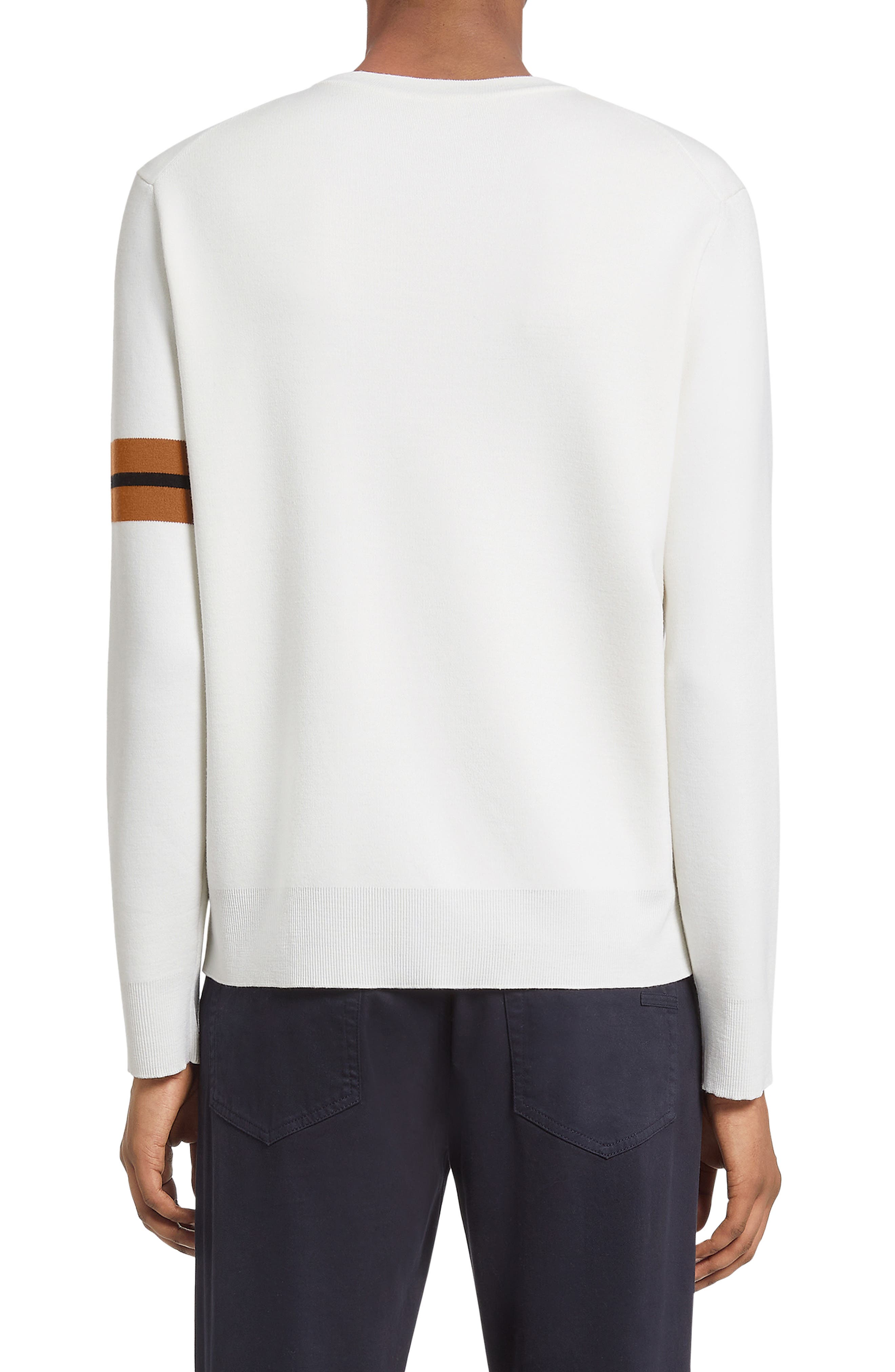 Signifier High Performance Stripe Wool Sweater - image 2