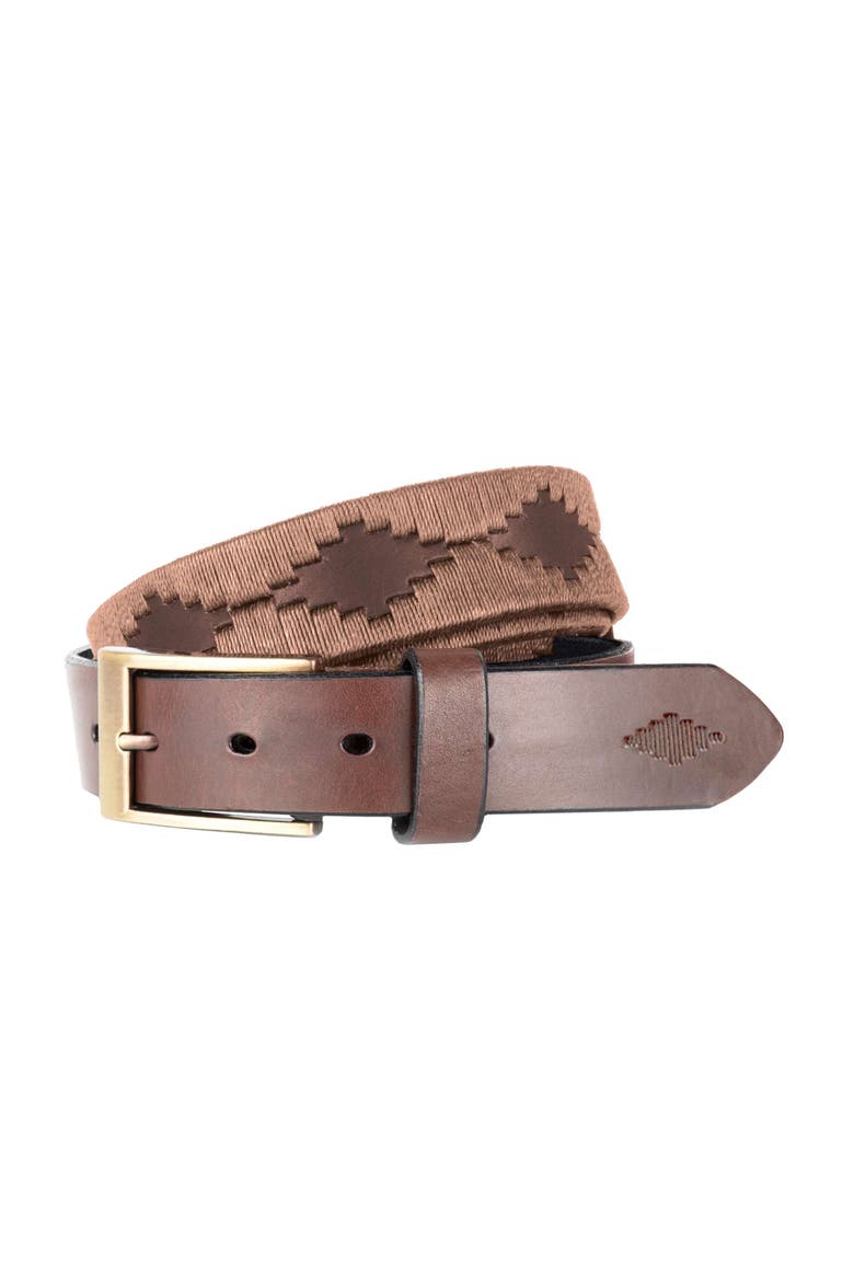 Bordado Belt, Alternate, color, Brown