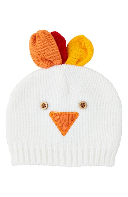 Mud Pie Knit Turkey Hat in White  product