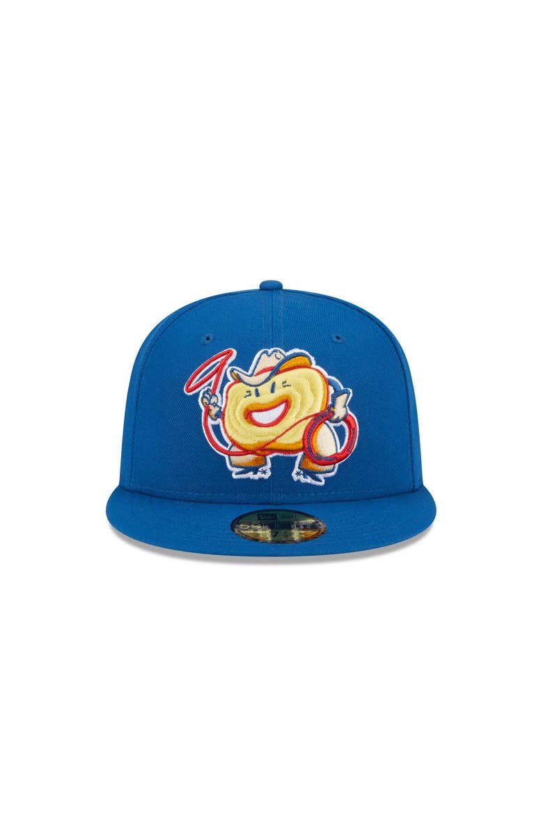 New Era Men's New Era Blue Round Rock Express Theme Nights 59FIFTY Fitted Hat, Alternate, color, Blue