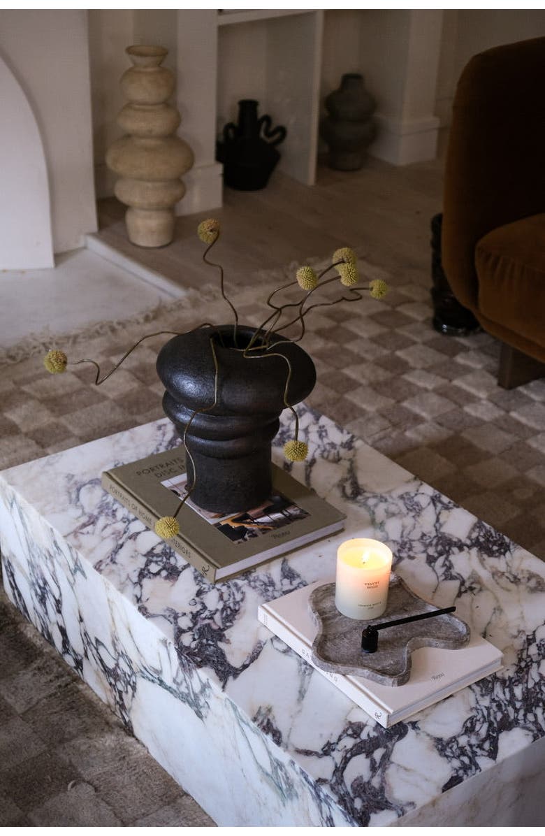 Twenty Third by Deanne Java Vessel, Alternate, color, Black