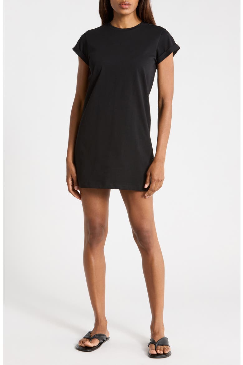 cotton on tee shirt dress Women's 100% Organic Cotton T-Shirt Dress XL / Eggplant