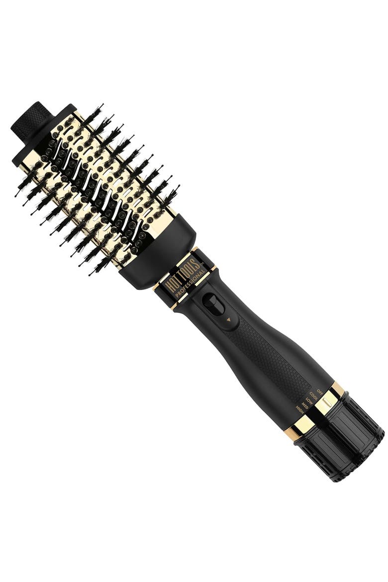 Pro Artist 24K Gold Collection One-Step Small Detachable Blowout and Volumizer, Main, color, Black and Gold