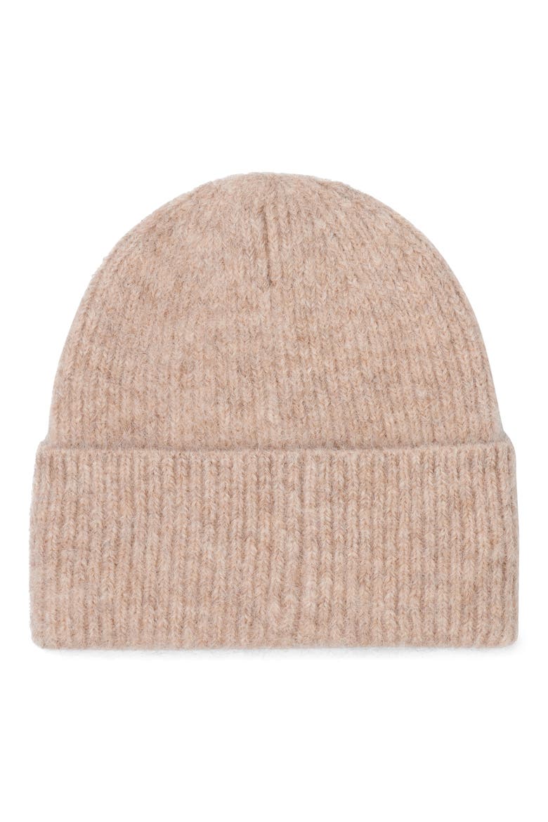 The Alpaca Blend Beanie, Alternate, color, ICED TAUPE
