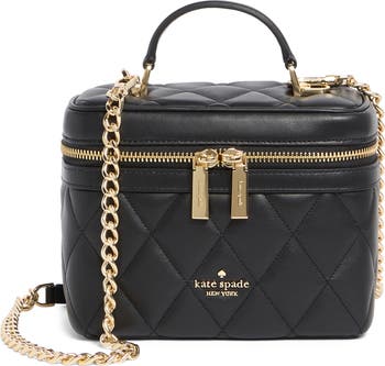 Carey Quilted Leather Crossbody Trunk