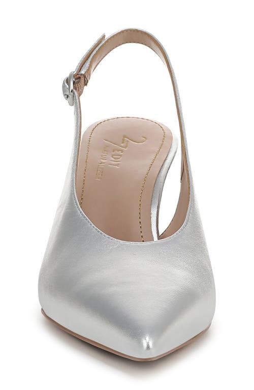 27 Edit Naturalizer Elaine Slingback Pointed Toe Pump In Silver