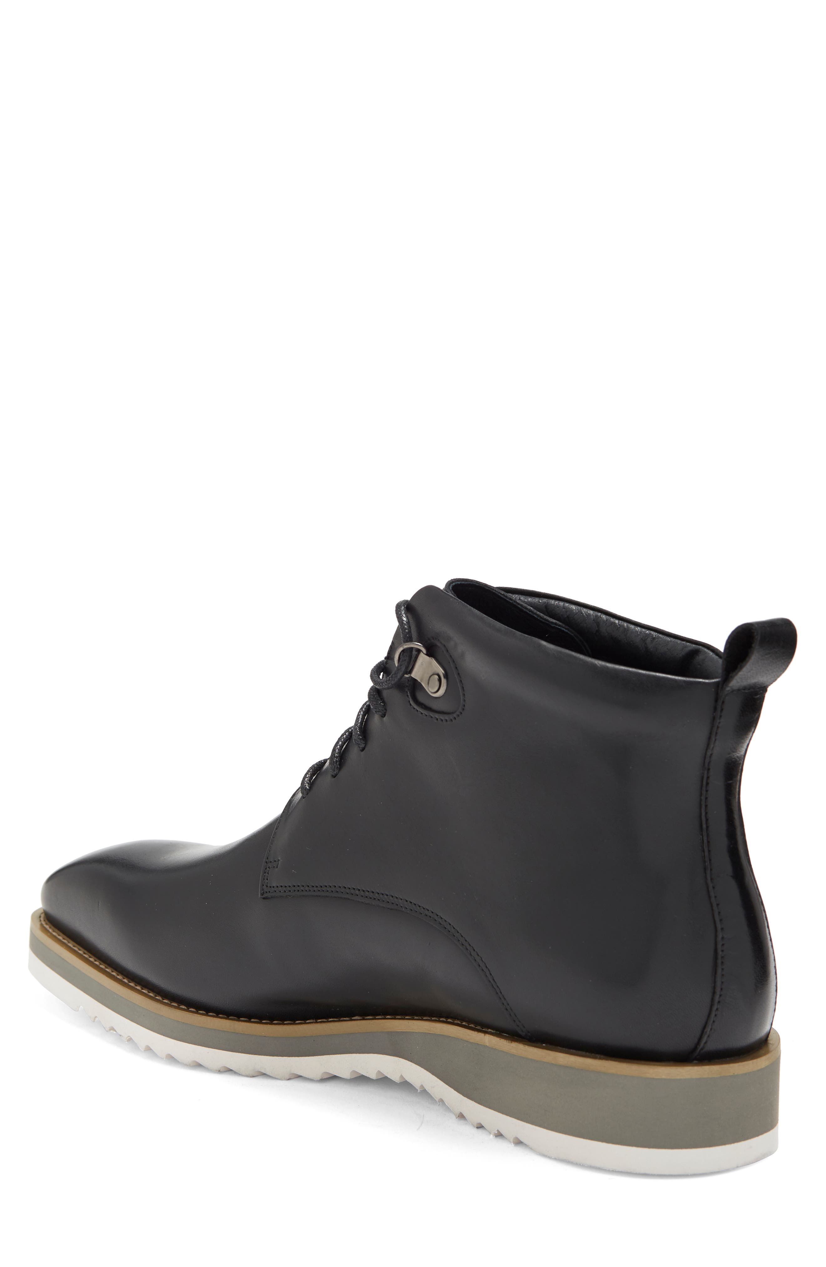 Maison Forte Citadel Leather Boot, Alternate, color, Black