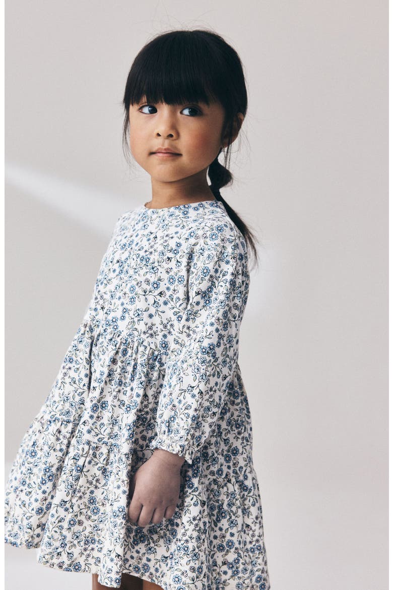Kids' Ditsy Floral Print Dress, Alternate, color, MULTI