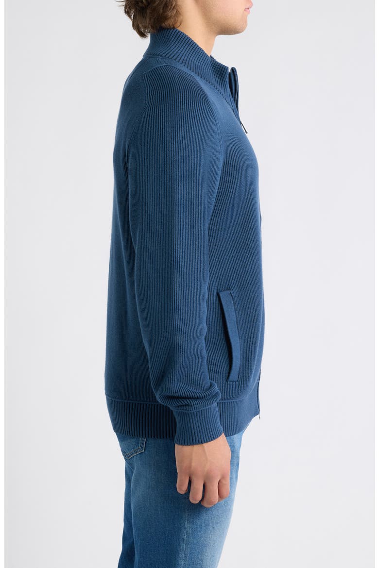 Coolside Riviera Full Zip Jacket, Alternate, color, DK SAPPHIRE