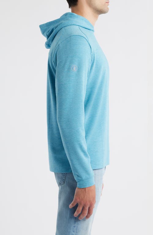 Johnnie-o Remmy Performance Hoodie In Blue