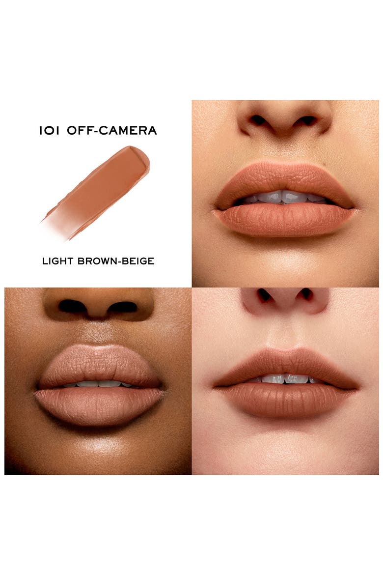 L'Absolu Rouge Intimatte Soft Matte Lipstick, Alternate, color, 101