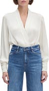 Favorite Daughter The Better Off Satin Bodysuit