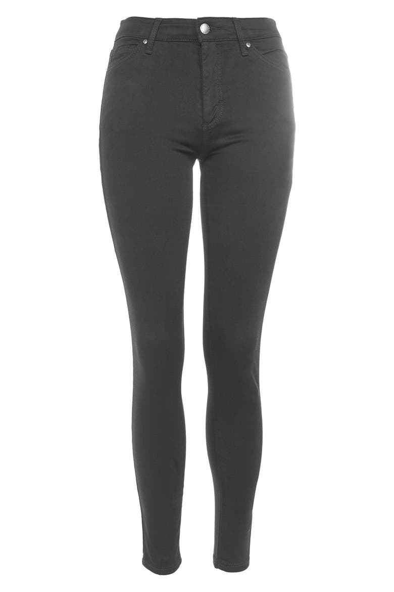 Leigh Jeans, Alternate, color, BLACK