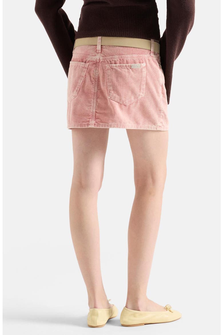 Cherry Corduroy Miniskirt, Alternate, color, BLUSHING