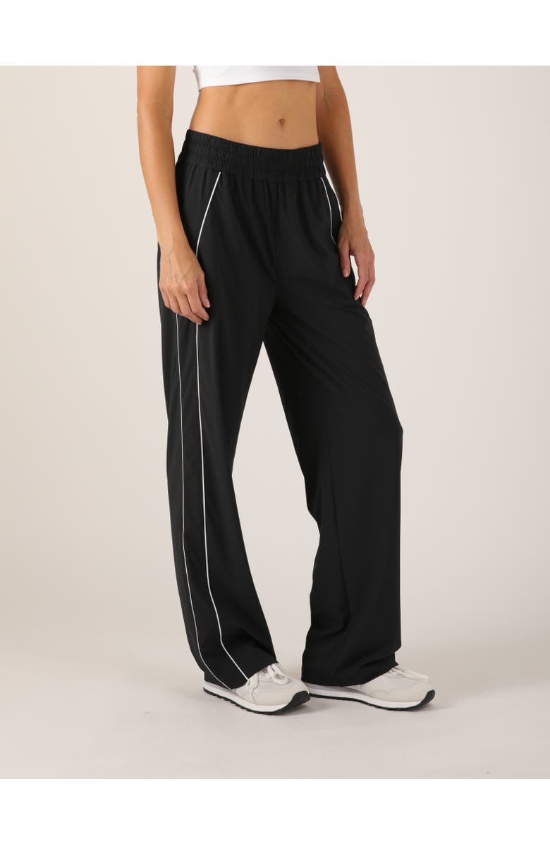 GLYDER Track Mode Pant, Main, color, Black/White