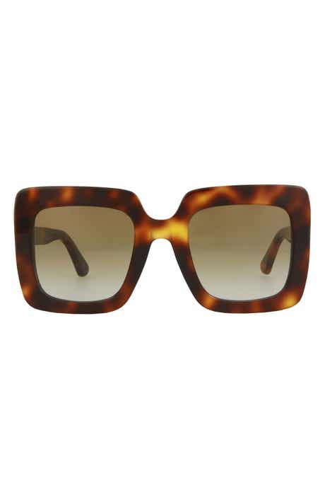 Gucci 53mm Square Sunglasses