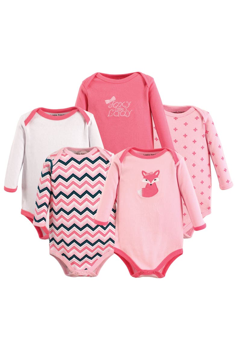 Everyday Cotton All-In-One Garment with Long Arms, Main, color, Foxy