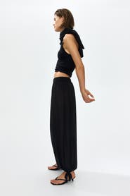 H&M Tie-detail Balloon Trousers