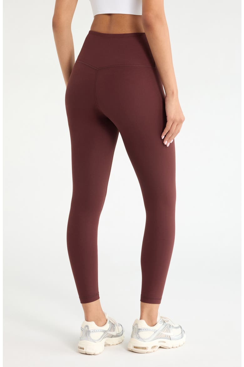 Live In High Waist 7/8 Leggings, Alternate, color, BROWN RISTRETTO