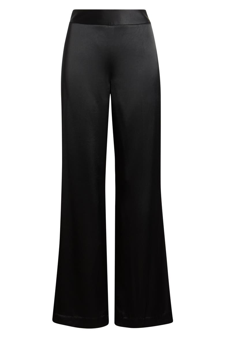 The Zinnia Flare Pants, Alternate, color, NOIR