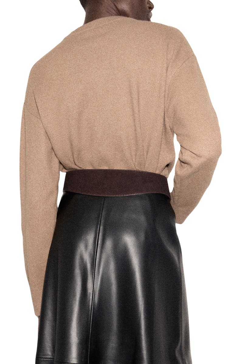 MANGO Crewneck Sweater, Alternate, color,