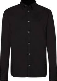 AllSaints Hawthorne Slim Fit Button-Up Shirt