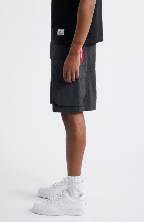 ALPHA INDUSTRIES ALPHA INDUSTRIES SEERSUCKER CARGO SHORTS