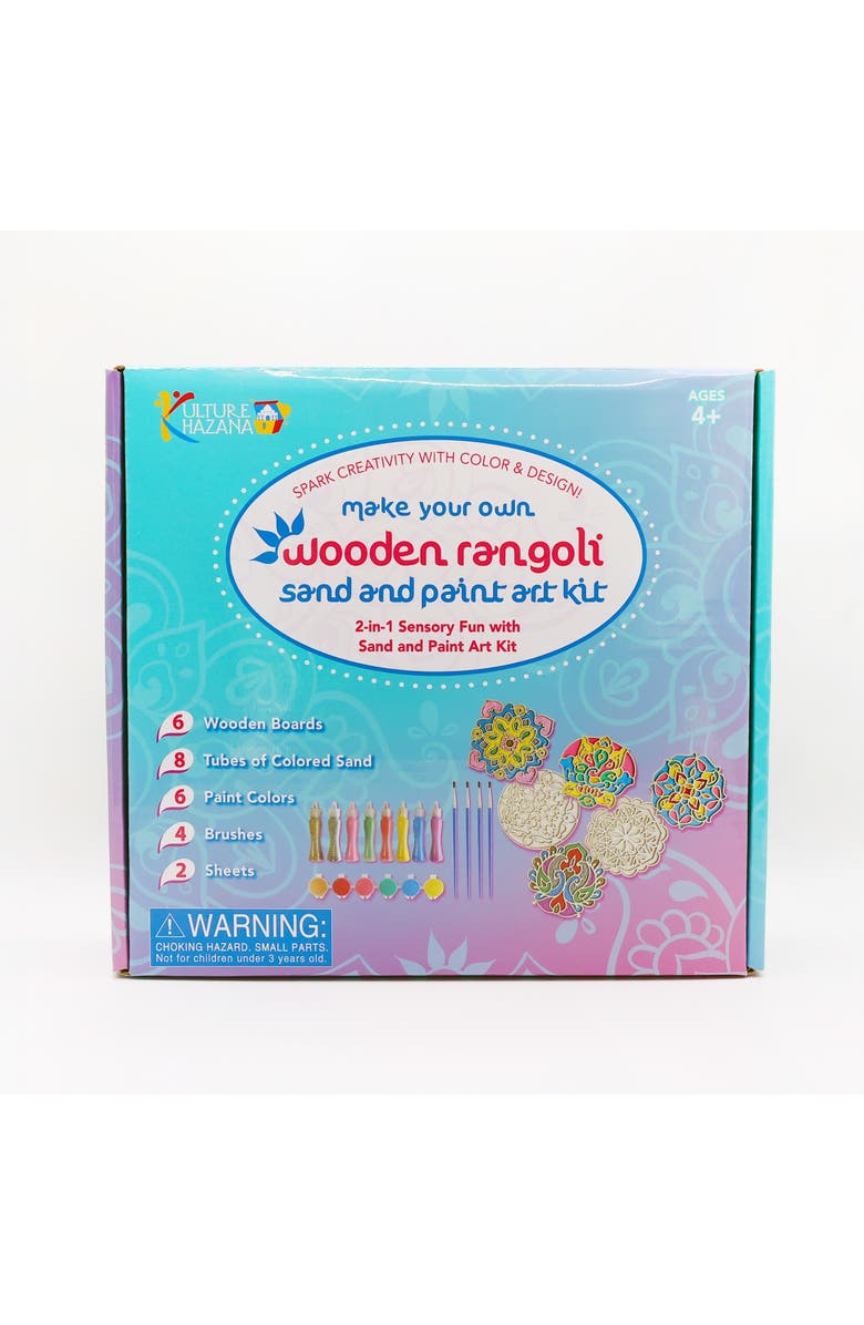 KULTURE KHAZANA 2-in-1 Sensory Fun with Sand and Paint, Main, color, Multi-Color