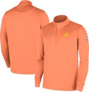 Nike Men's Nike  Orange Cleveland Cavaliers 2025/26 City Edition Remix Authentic Coaches Dri-FIT Half-Zip Pullover