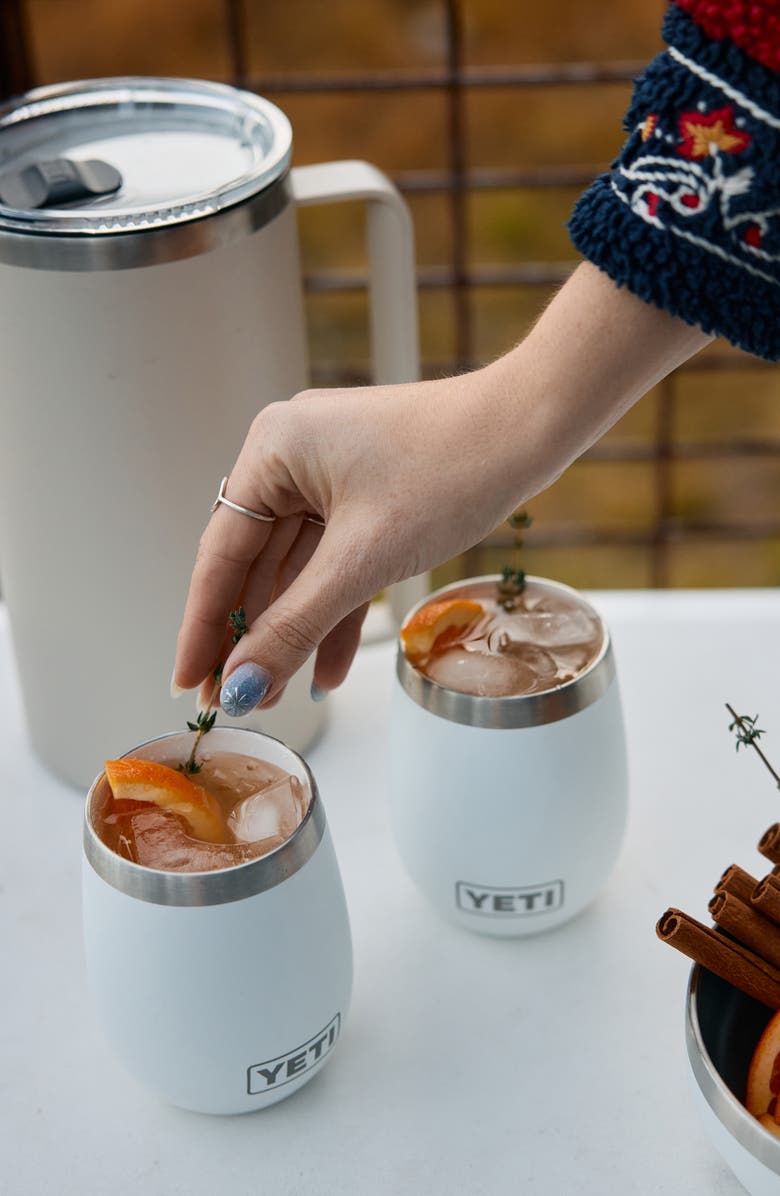 YETI Rambler 10-Ounce Wine Tumbler, Alternate, color, White