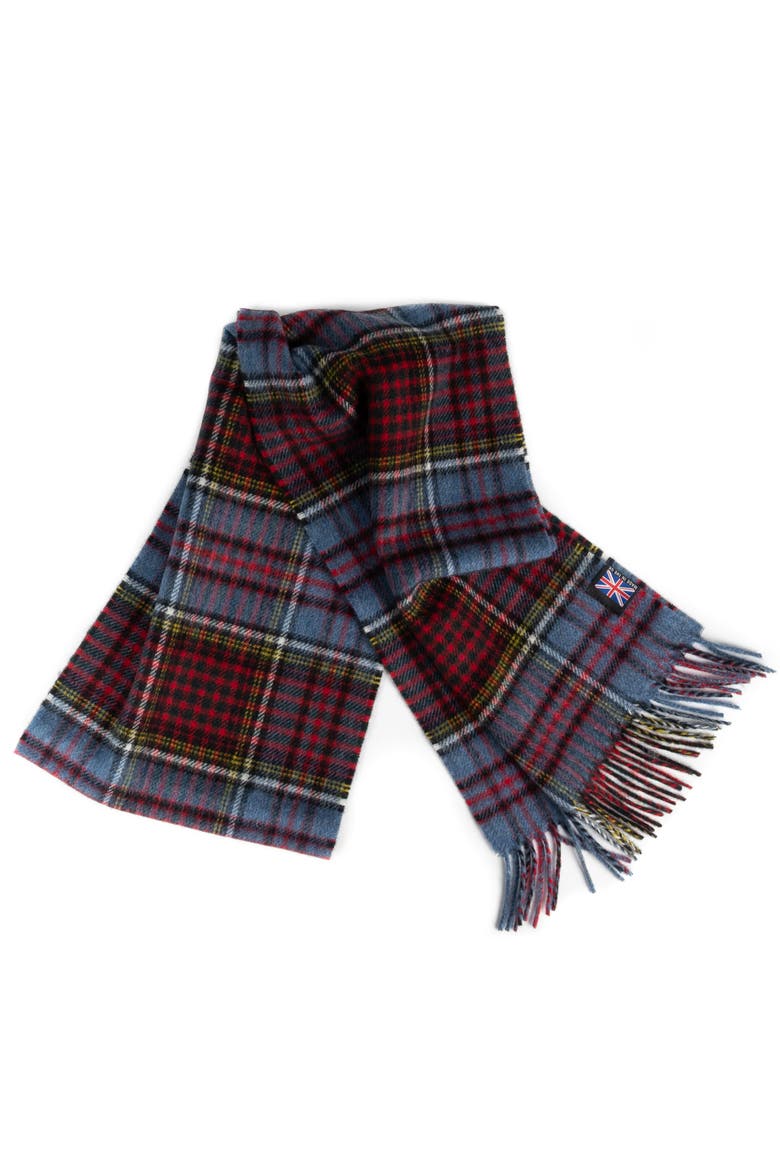 Merino Lambswool Tartan Scarf, Main, color, Anderson