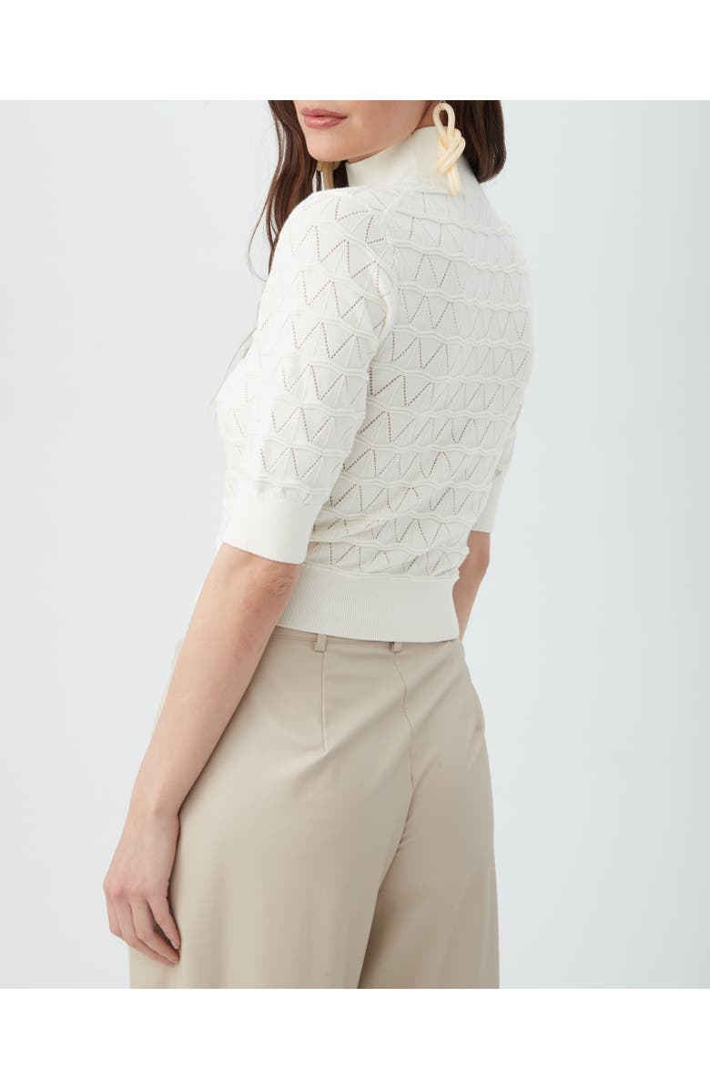 Trina Turk Mali Pullover, Alternate, color, Whitewash