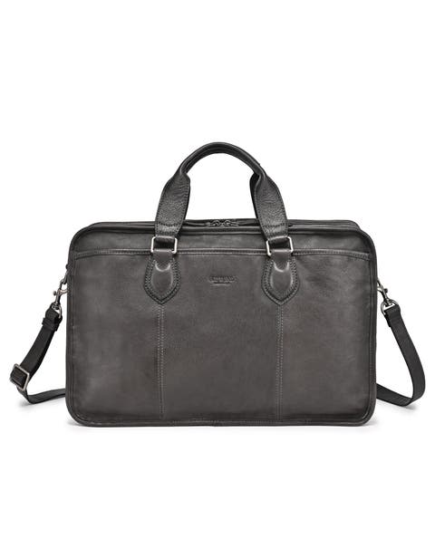Speedwell Genuine Leather Structured Heritage Briefcase