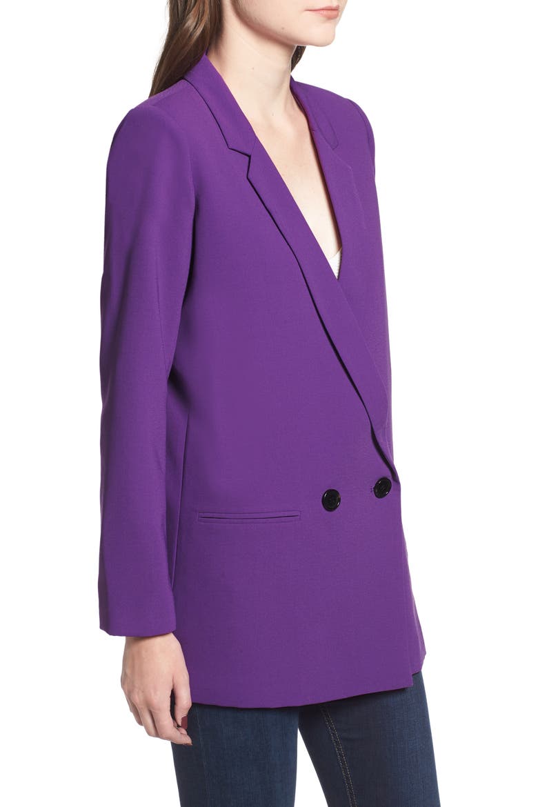 Oversize Blazer, Alternate, color, PURPLE MAGIC