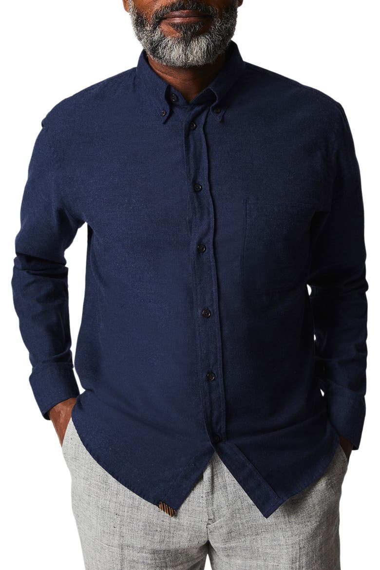 Tuscumbia Classic Fit Button-Down Shirt, Main, color, NAVY