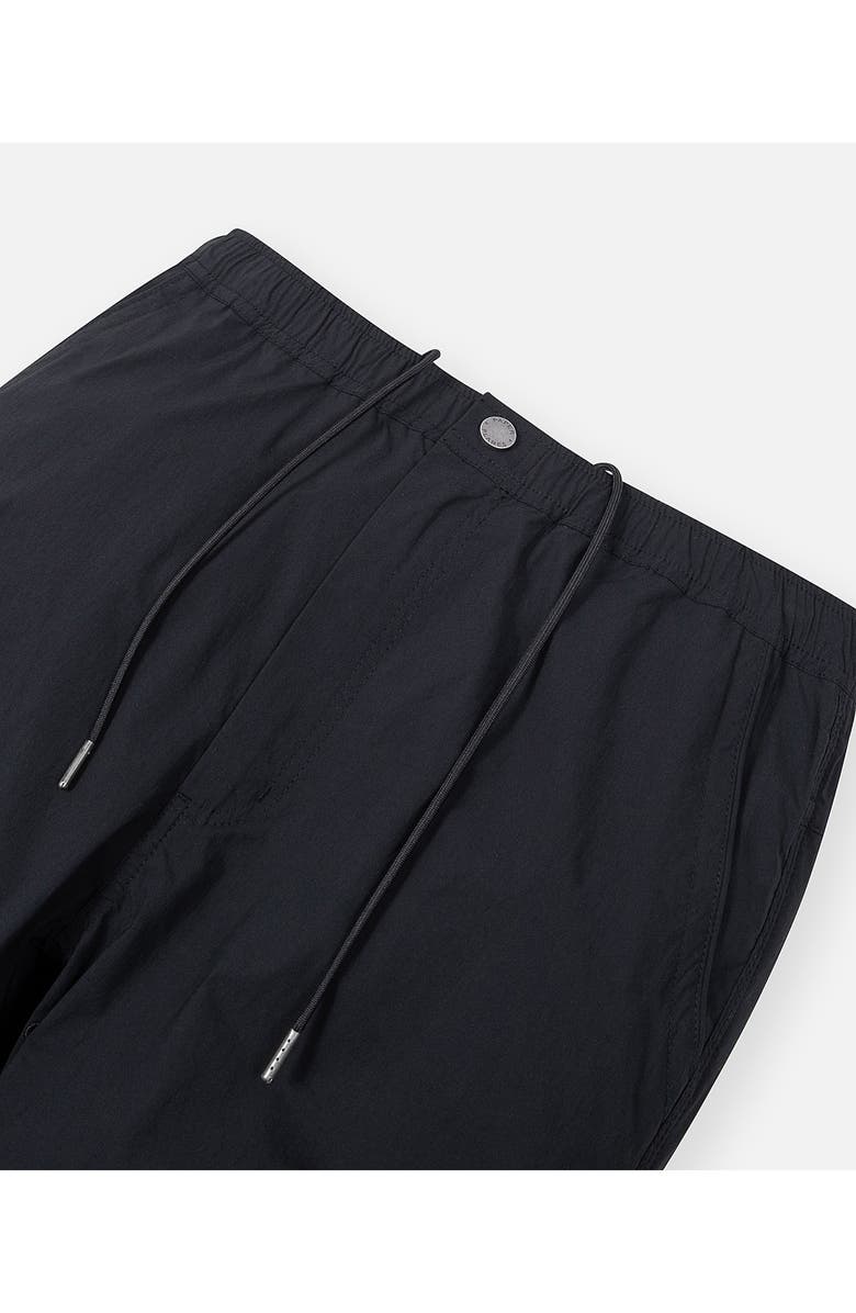 PAPER PLANES Cotton Blend Utility Pants, Alternate, color, Black