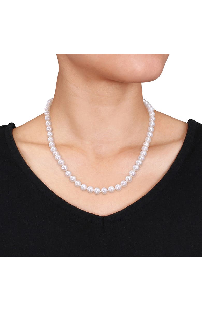 DELMAR Cultured Pearl Necklace, 7–7.5mm, Alternate, color, 