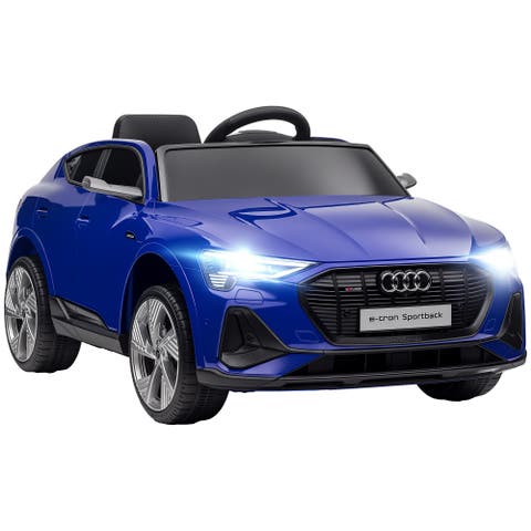 12V Kids Electric Audi Sports Car with Parent Remote Control, Lights, Music, Horn