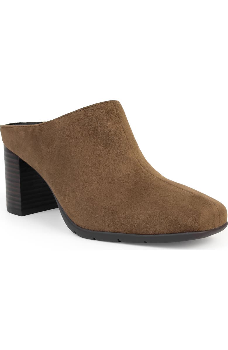 Aerosoles Maddy Mule, Main, color, Fango Faux Suede