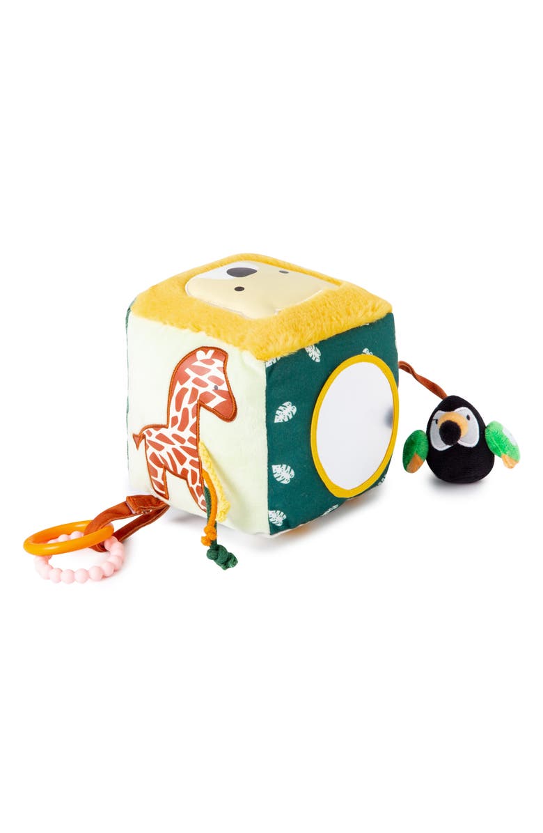 Little Big Friends Jungle Soft Activity Cube, Main, color, Multi