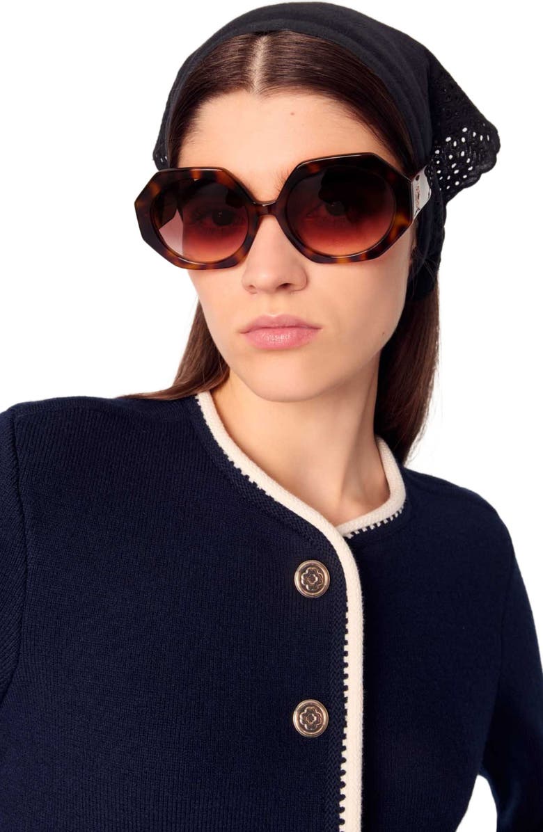 maje Wool-blend cardigan, Alternate, color, 