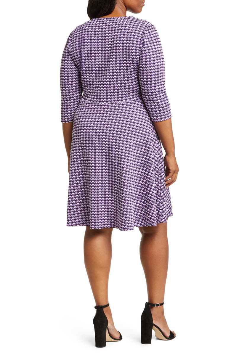 Leota Katherine Fit & Flare Dress, Alternate, color,