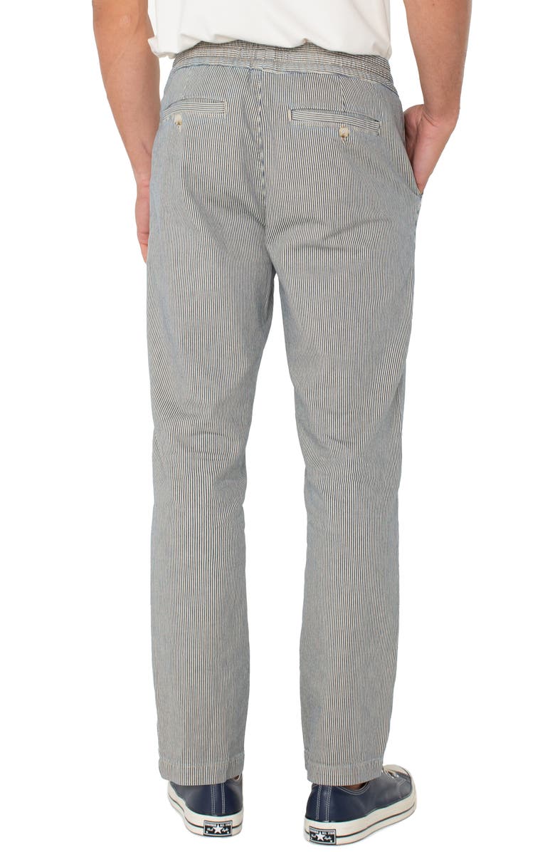 Liverpool Los Angeles Stripe Stretch Cotton Joggers, Alternate, color,